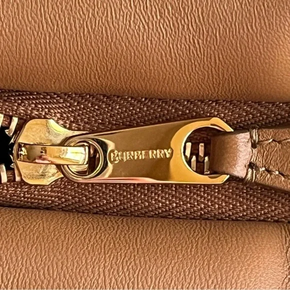 BURBERRY Small Lola Quilted Leather Shoulder Bag- Marple Brown - Picture 12 of 13